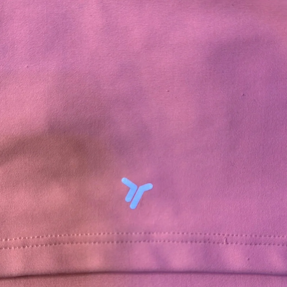 Old Navy Active Powersoft Sports Bra Womens, S, Pink, Medium Impact Athletic Bra - Picture 3 of 4